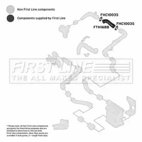 FIRST LINE fth1688 -  Трубка нагнетаемого воздуха